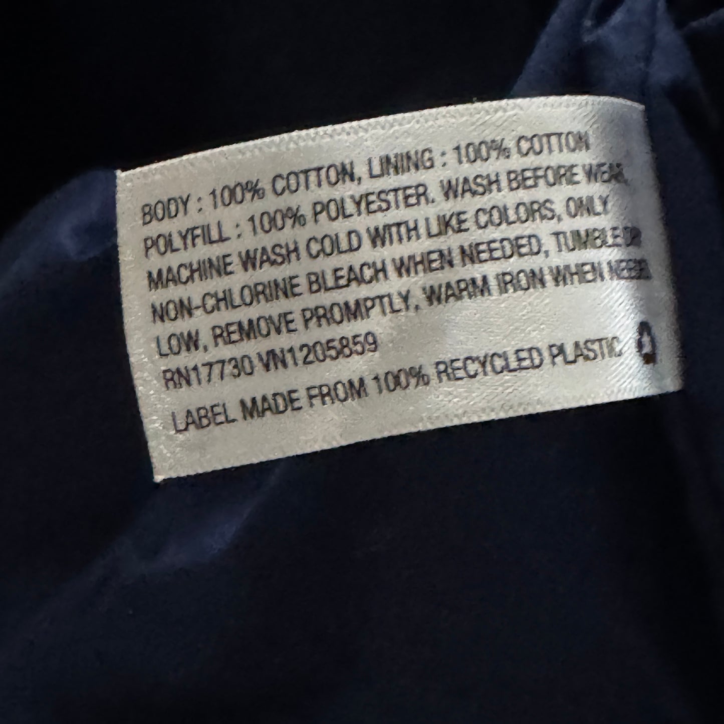 Cherokee Retro Quilted Plaid Flannel Women’s Jacket M | Juinior XL | Blue & Gray Cabincore Shacket