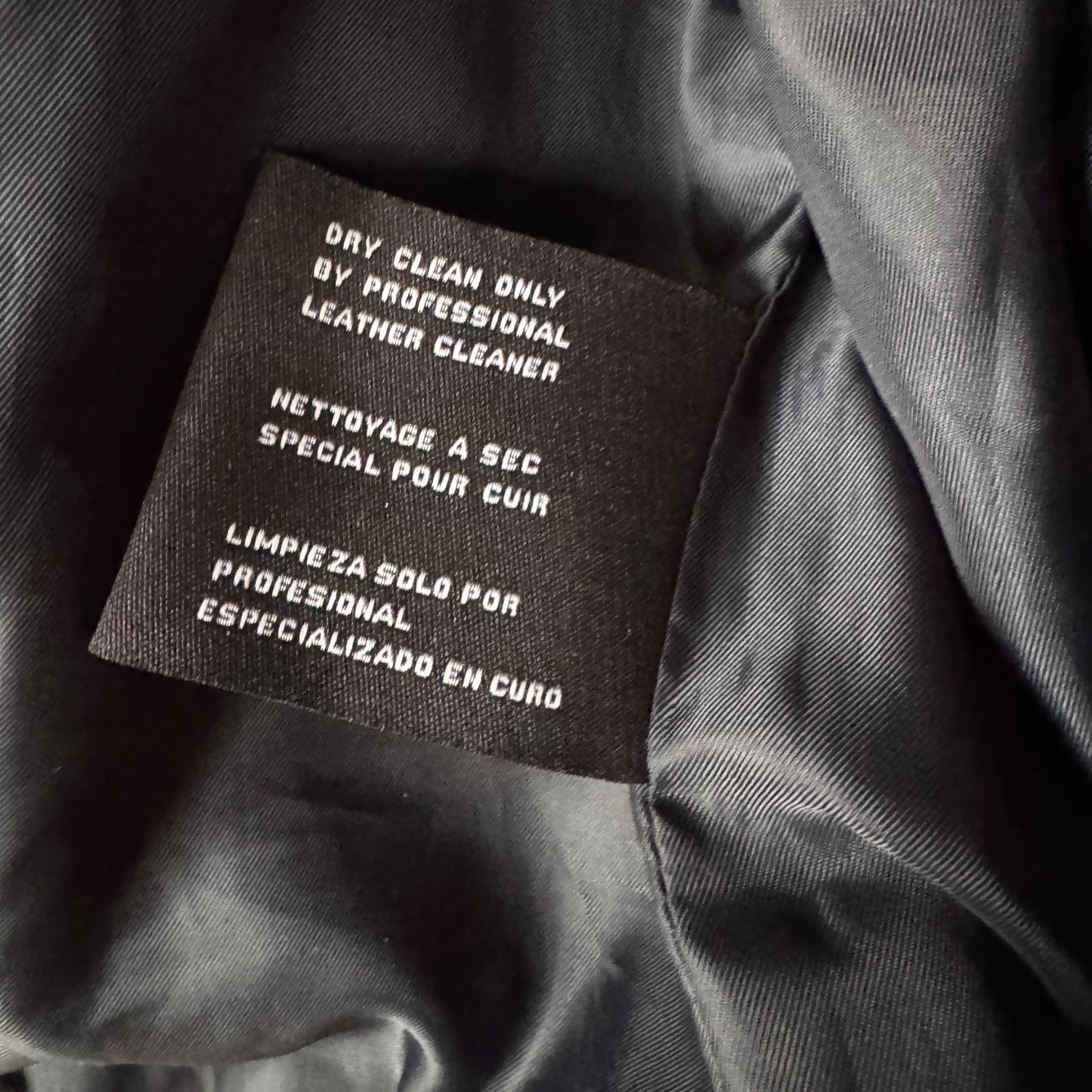 Retro Moto Style Genuine Leather Women’s Jacket – Michael Kors, Gray, Size Medium