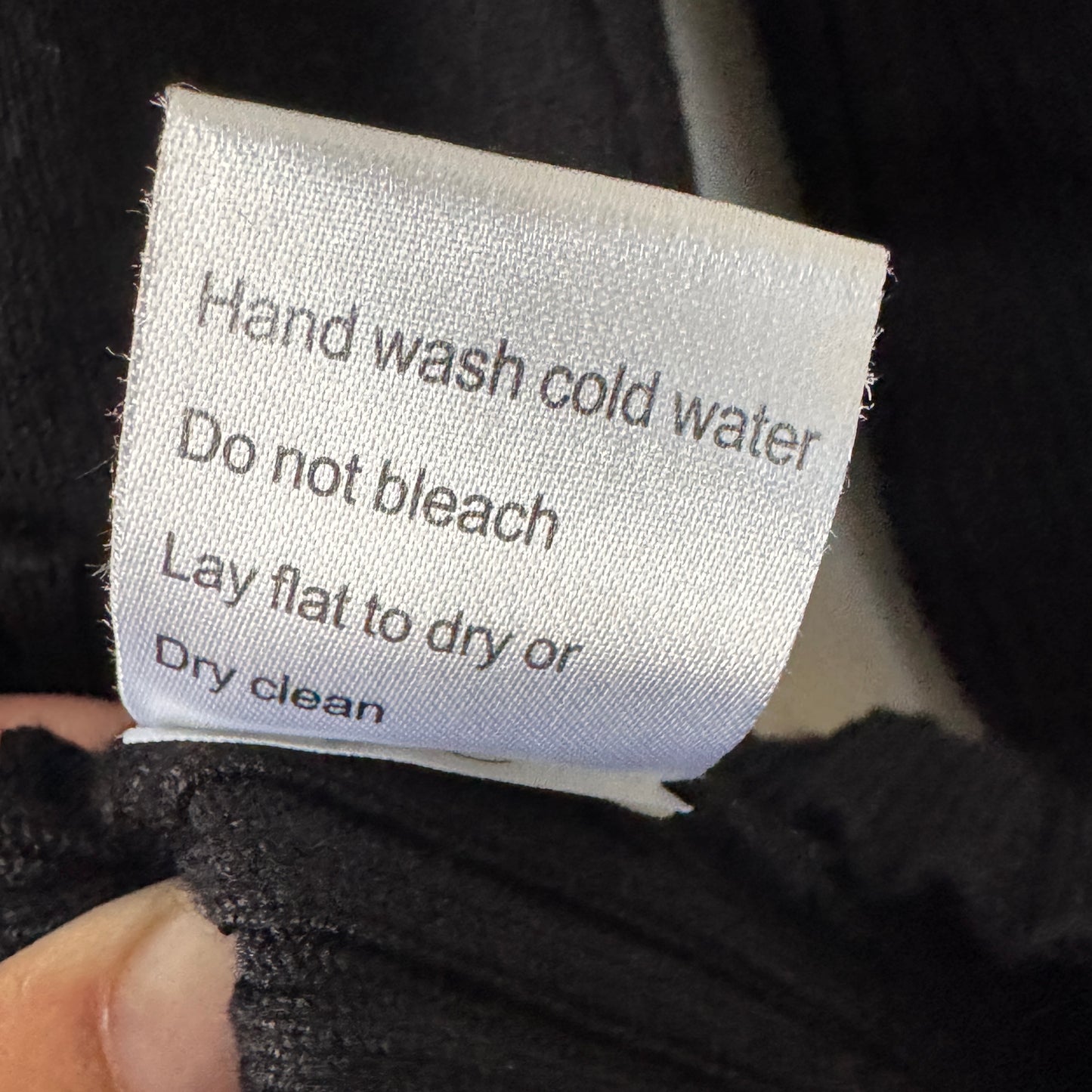 Vintage Black Rhinestone Stretchy Zip-Up Women’s Sweater Belldini Size XL Y2K