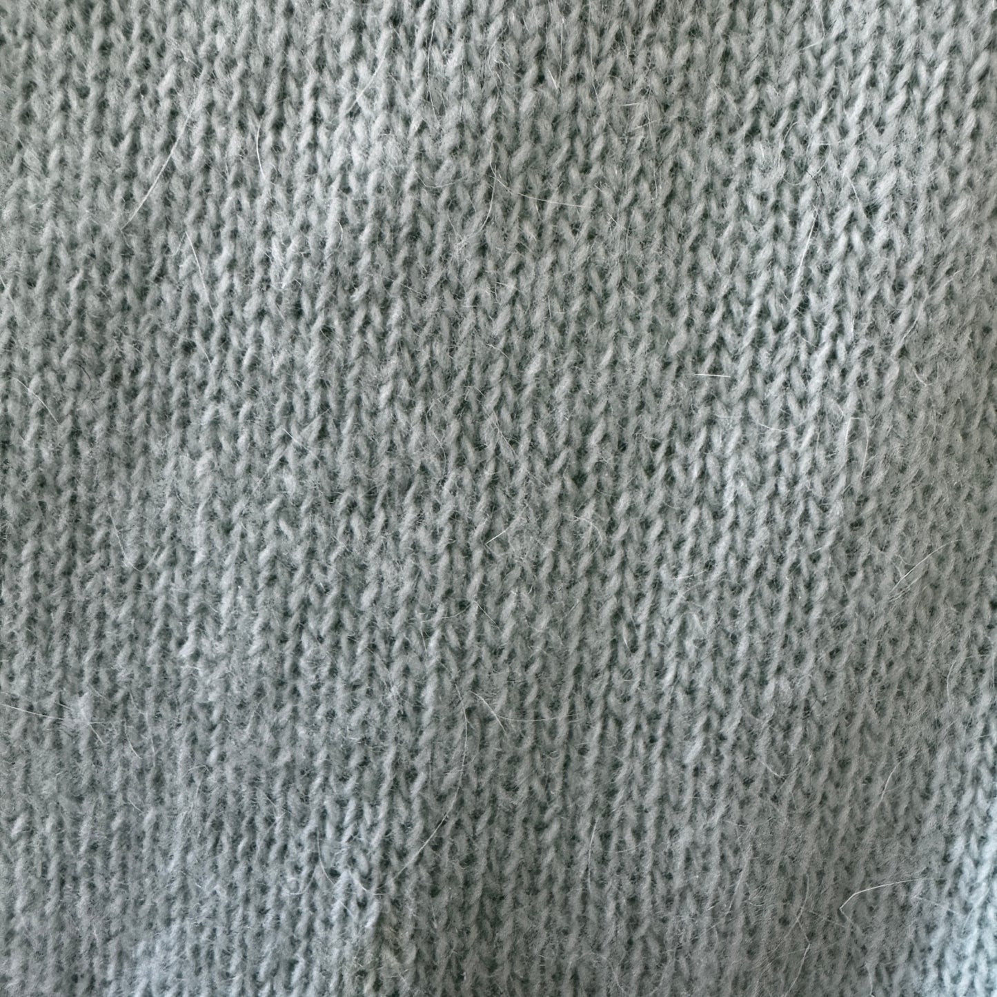 Christie & Jill Vintage Mint Green Lambswool Angora Sweater Medium 80s/90s Soft Touch Knit