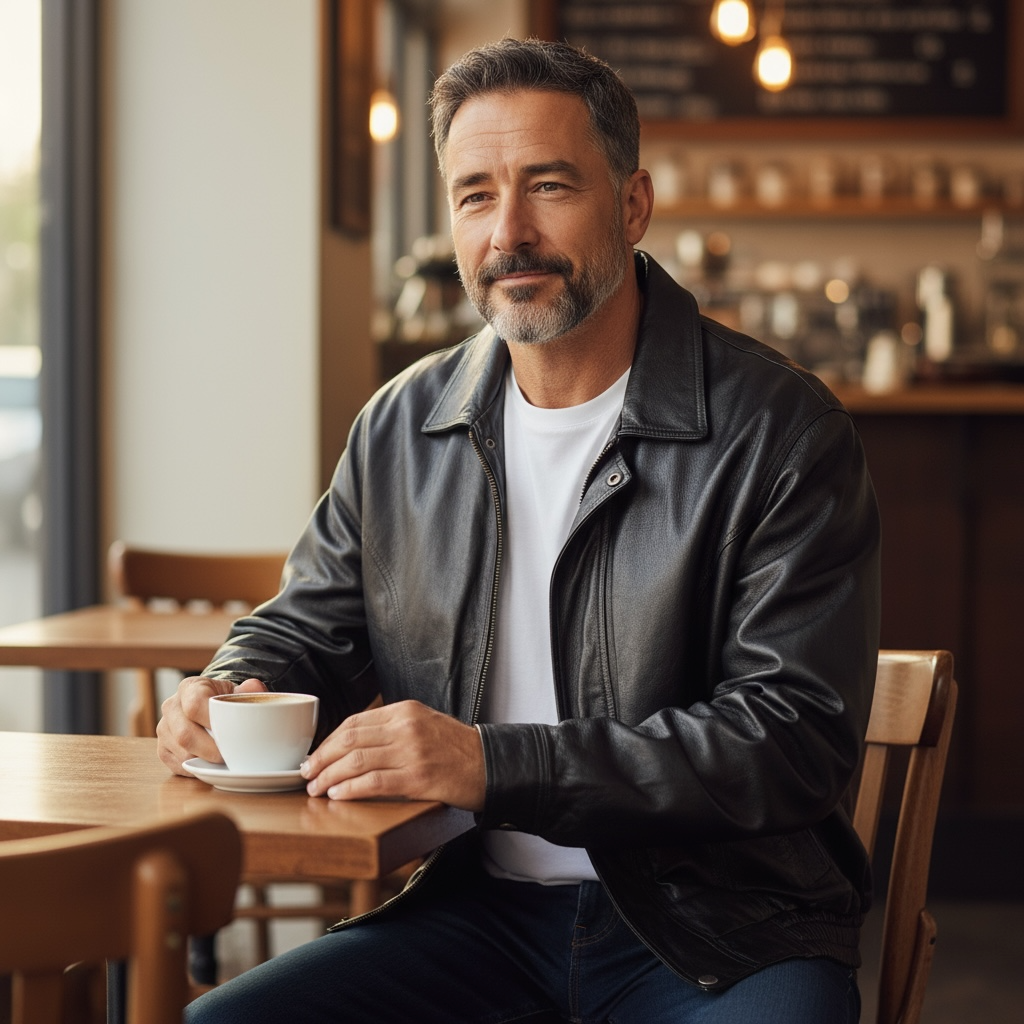 1990s Vintage Oscar Piel Men’s-Jacket Black Leather Bomber w/ Removable Liner | Perfect Leather USA | Small