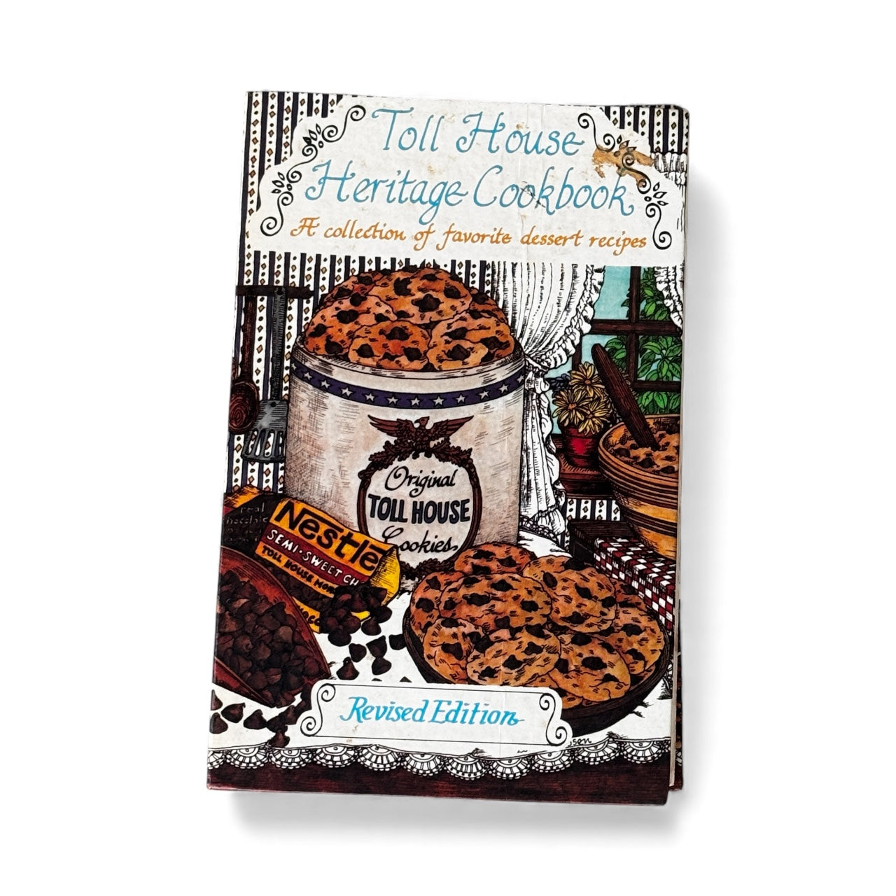 Vintage Toll House Heritage Cookbook Revised Edition 1983 Nestlé Toll House Recipes Spiral-Bound Dessert Cookbook